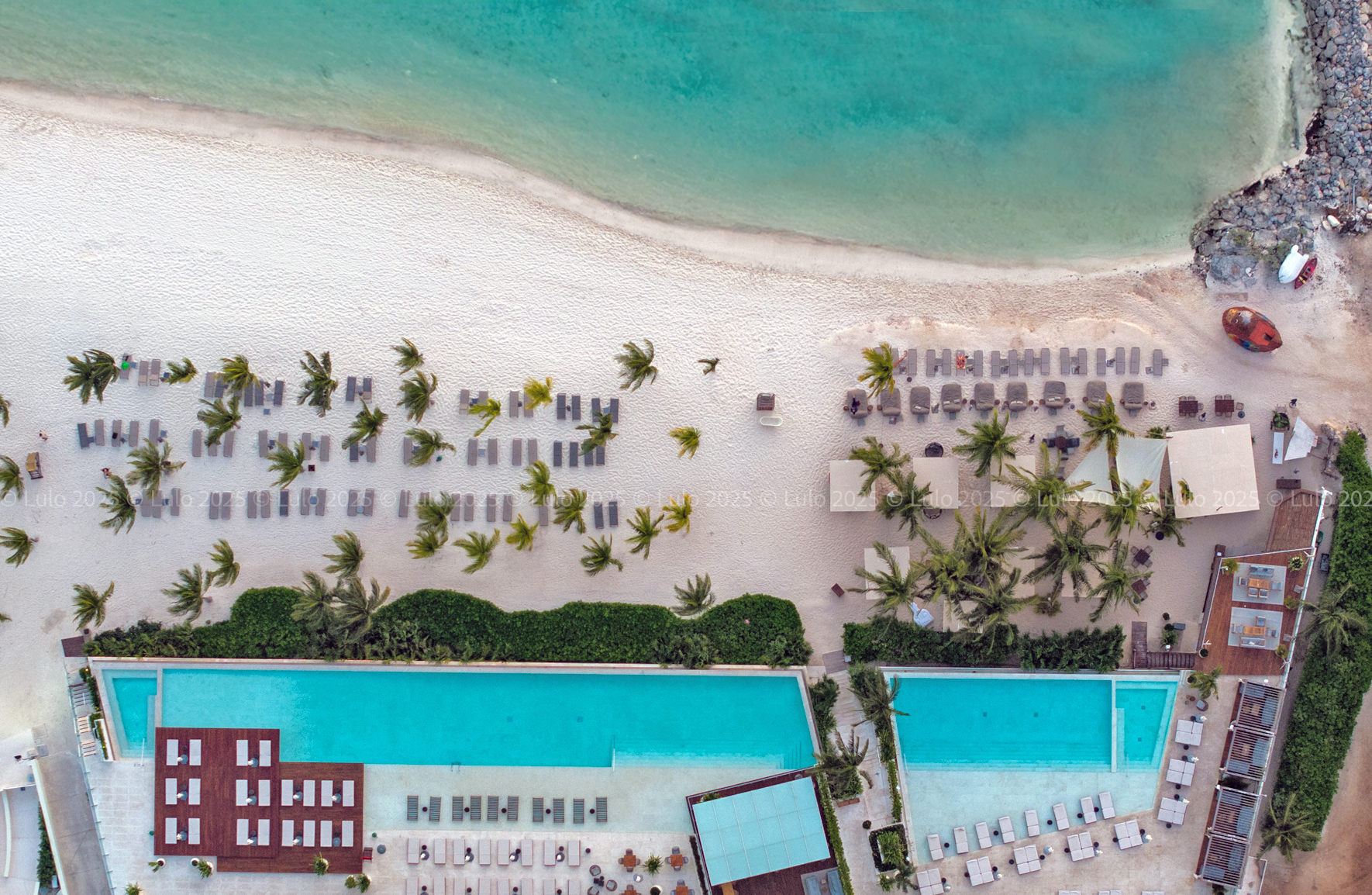 SLS Beach Aerial